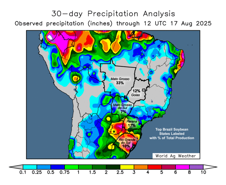 RoachAG &gt; Resources &gt; Weather &gt; Brazil